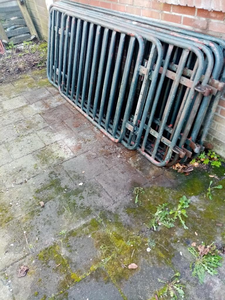 weidepoort, Ophalen, Gebruikt, IJzer, Spijlenhekwerk