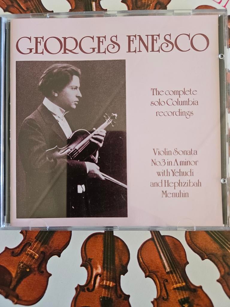 Georges Enesco - The Complete Solo Columbia Recordings CD, Cd's en Dvd's, Cd's | Klassiek, Ophalen of Verzenden, Modernisme tot heden