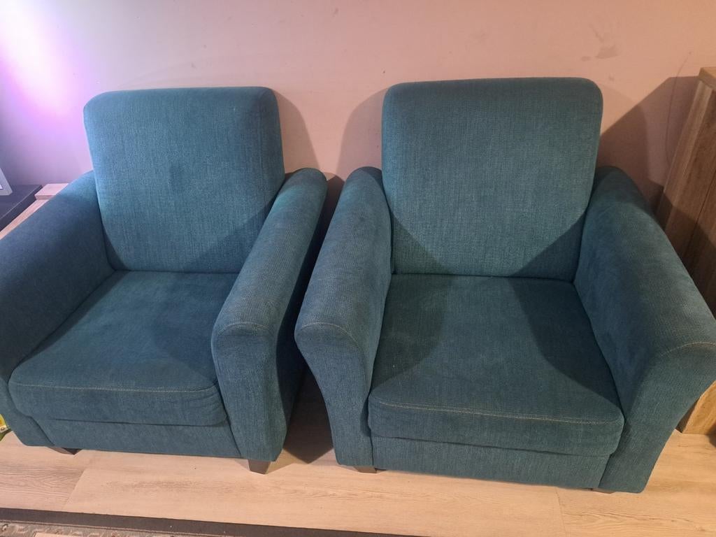 Gratis 2 fauteuils, Ophalen, Gebruikt, 75 tot 100 cm, 75 tot 100 cm