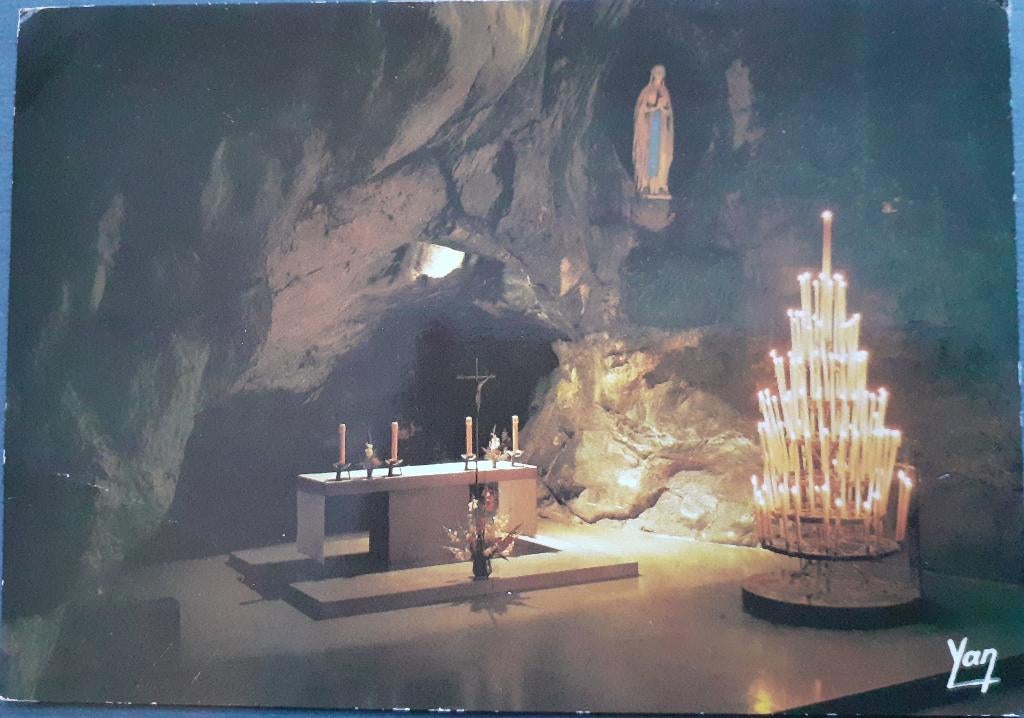 Ansichtkaart Frankrijk Lourdes, Ophalen of Verzenden, 1960 tot 1980, Gelopen, Frankrijk