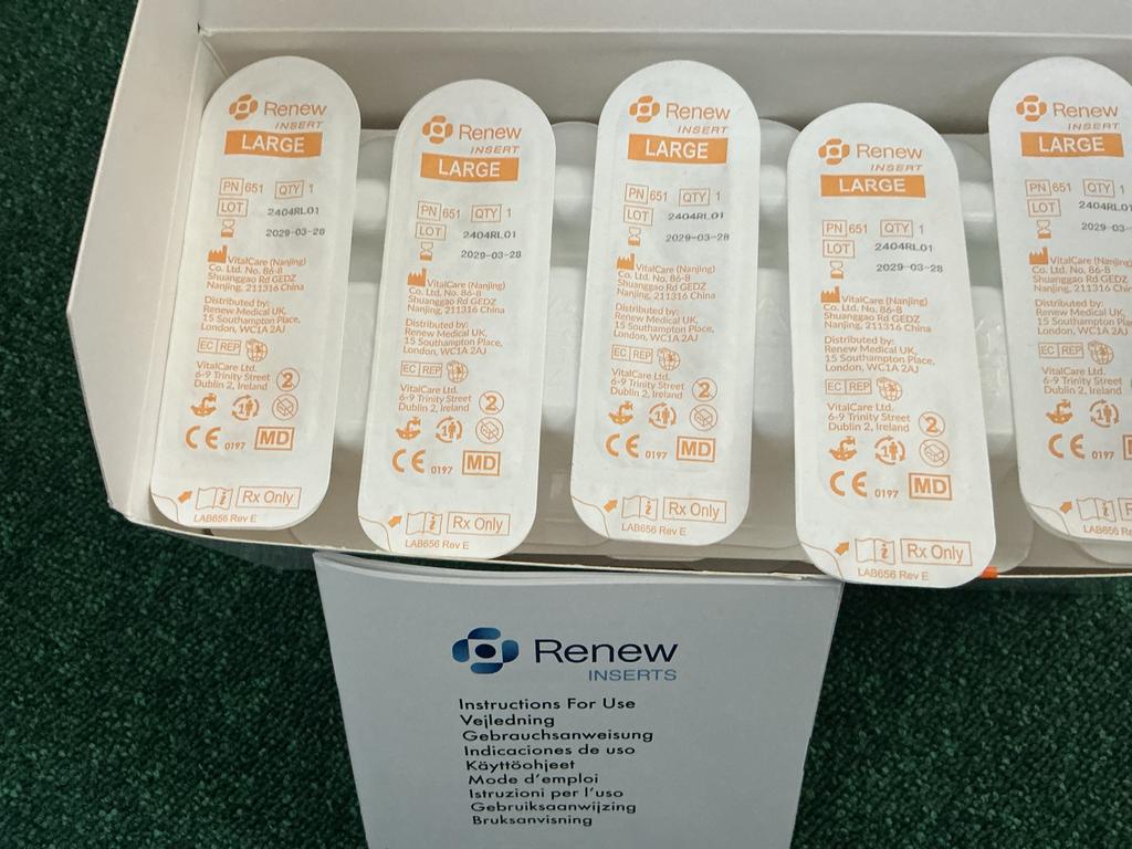 Renew Incontinente medicatie inserts .nieuwe in doos, Diversen, Ophalen of Verzenden, Nieuw