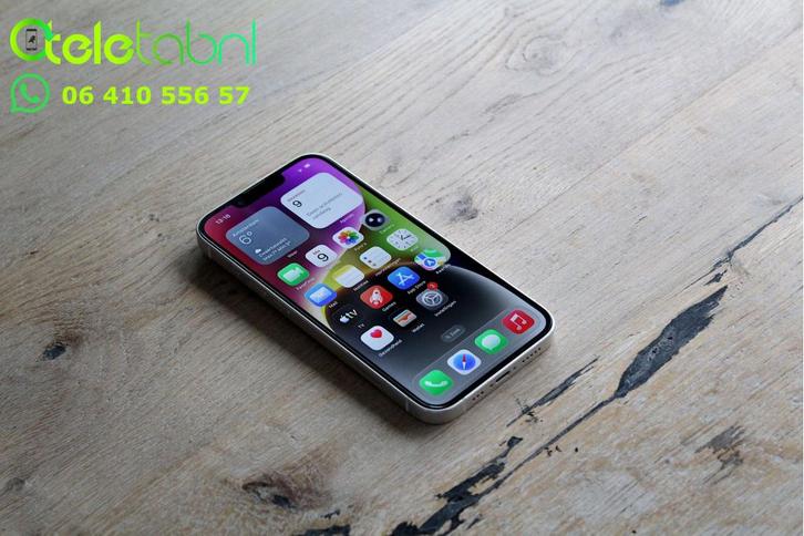 Apple iPhone 14 - 128GB - Wit | Batterijconditie 100%, Telecommunicatie, Mobiele telefoons | Apple iPhone, Refurbished, 128 GB