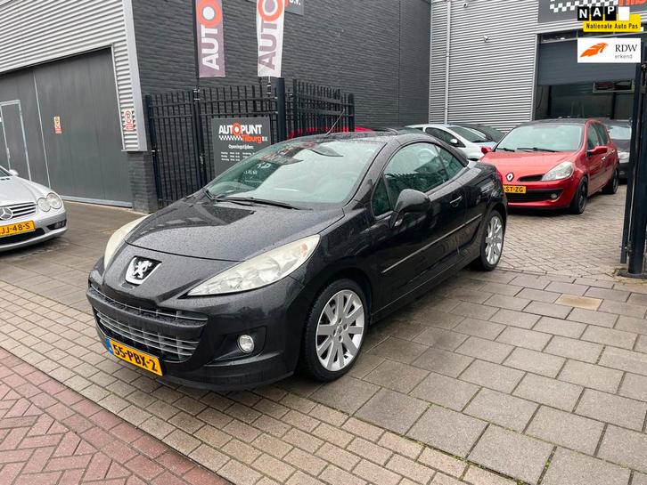 Peugeot 207 CC 1.6 VTi Noir & Blanc 3e Eig! Trekhaak Airco N, Auto's, Peugeot, Bedrijf, Te koop, ABS, Airbags, Airconditioning
