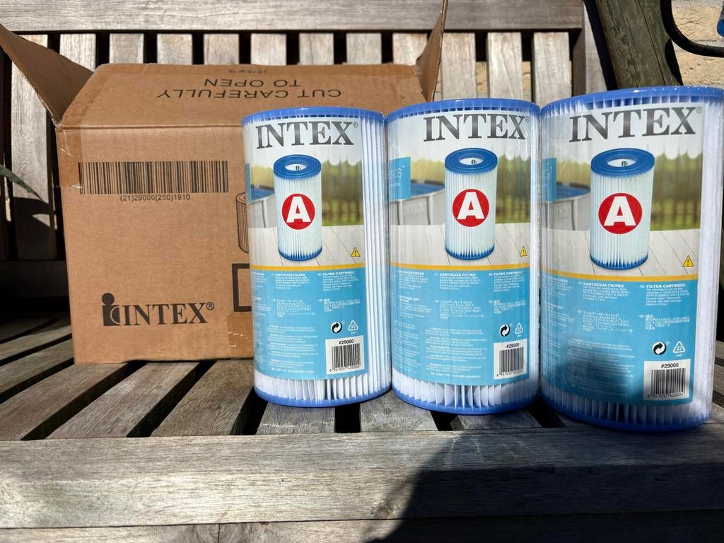 Nieuwe Intex A filterpatronen voor zwembad (3 stuks), Ophalen, Nieuw
