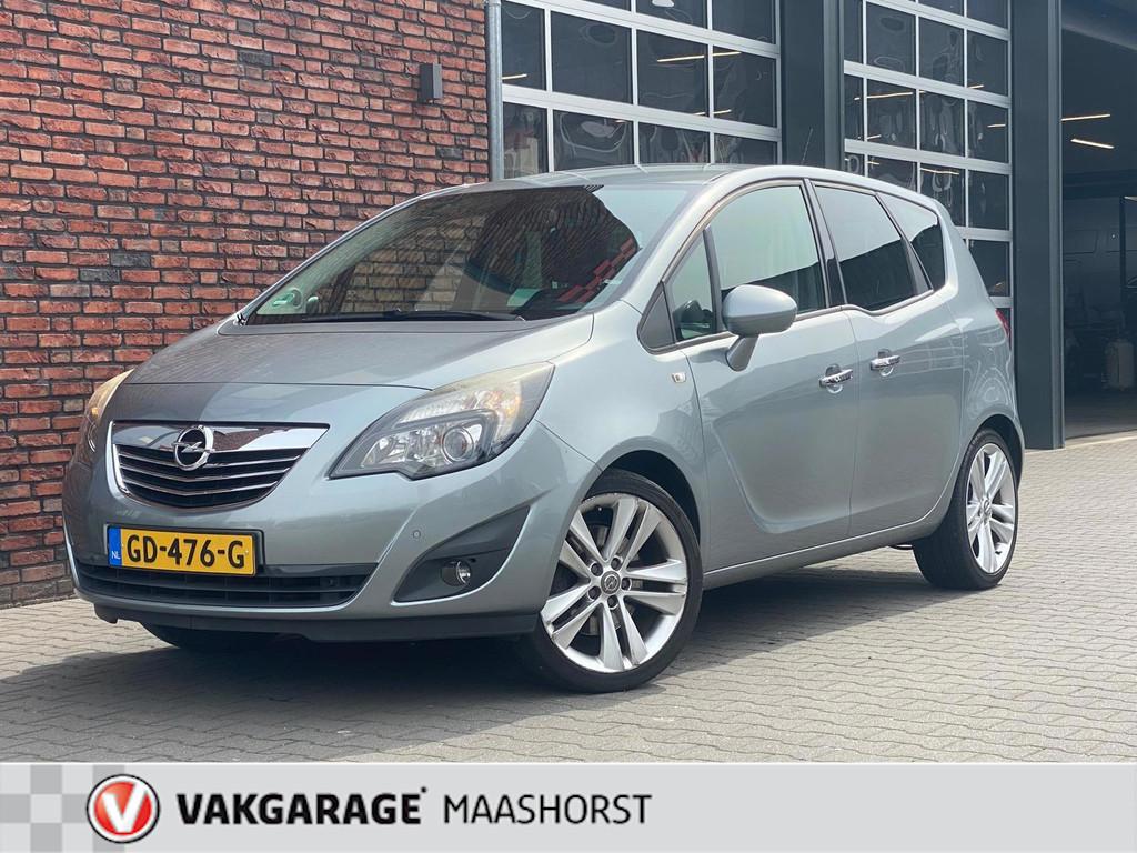 Opel Meriva 1.4 Turbo Cosmo trekhaak/stoel/stuurverwarming, Auto's, Voorwielaandrijving, 15 km/l, Gebruikt, 680 kg