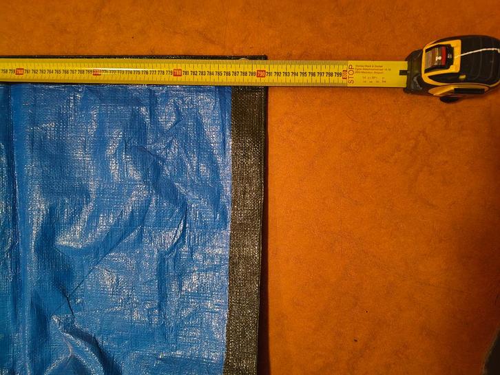 afdek - of grondzeil, Caravans en Kamperen, Kampeeraccessoires, Ophalen