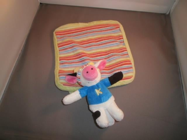 c3 Prénatal okide koe doekje gestreept groen/blauw/oranje, Ophalen of Verzenden, Nieuw, Overige typen