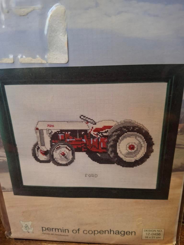 Traktor - ford, Ophalen of Verzenden, Nieuw, Borduurpakket