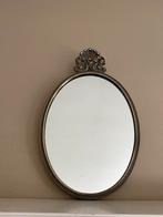 Brocante kleine spiegel, Rococo / Barok stijl, Ophalen of Verzenden, Ovaal, Minder dan 50 cm