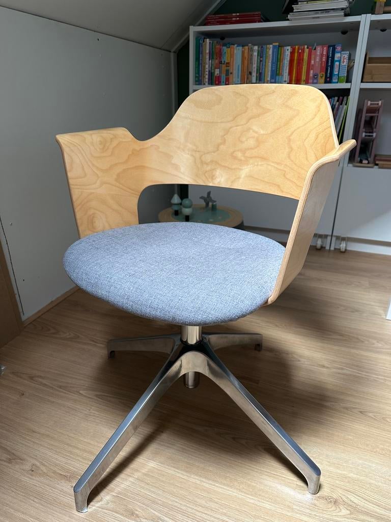Ikea fjallberget bureaustoel, Ophalen, Gebruikt, Zwart