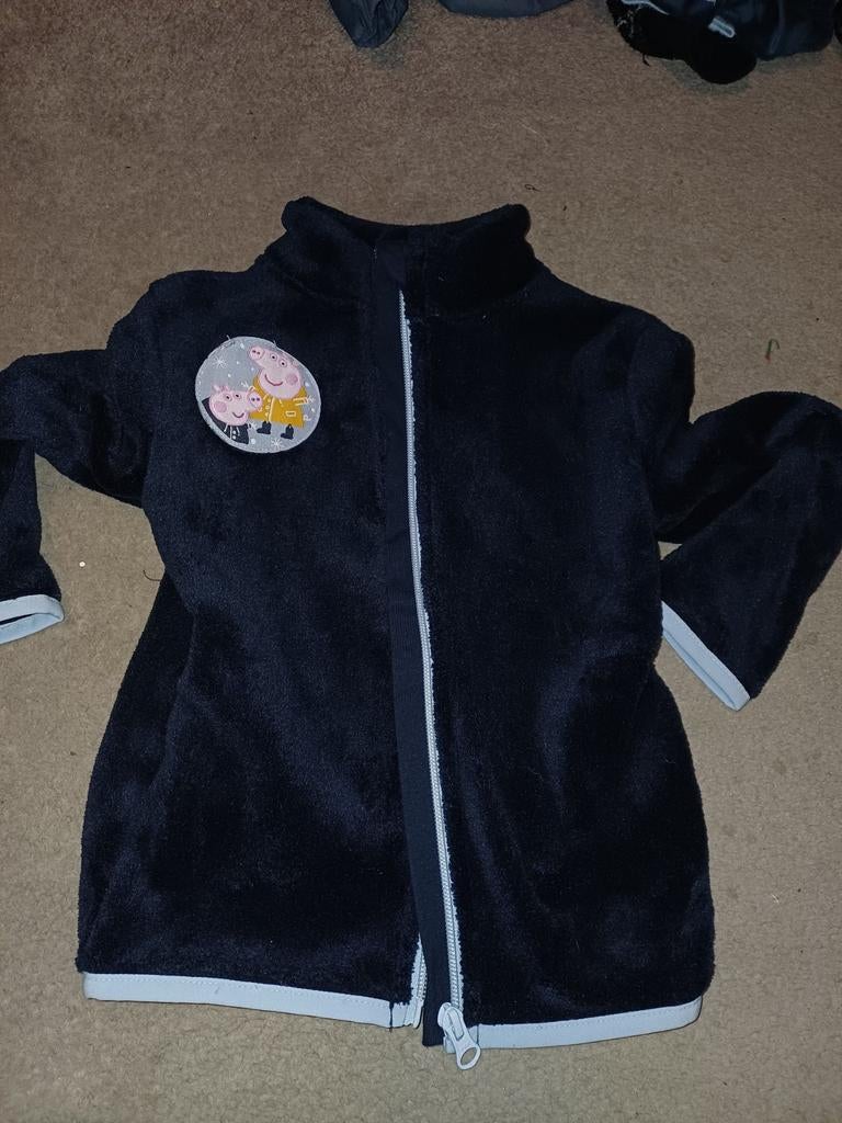 Peppa Pig fleece jasje maat 98/104, Kinderen en Baby's, Kinderkleding | Maat 98, Ophalen of Verzenden, Nieuw, Meisje, Jas