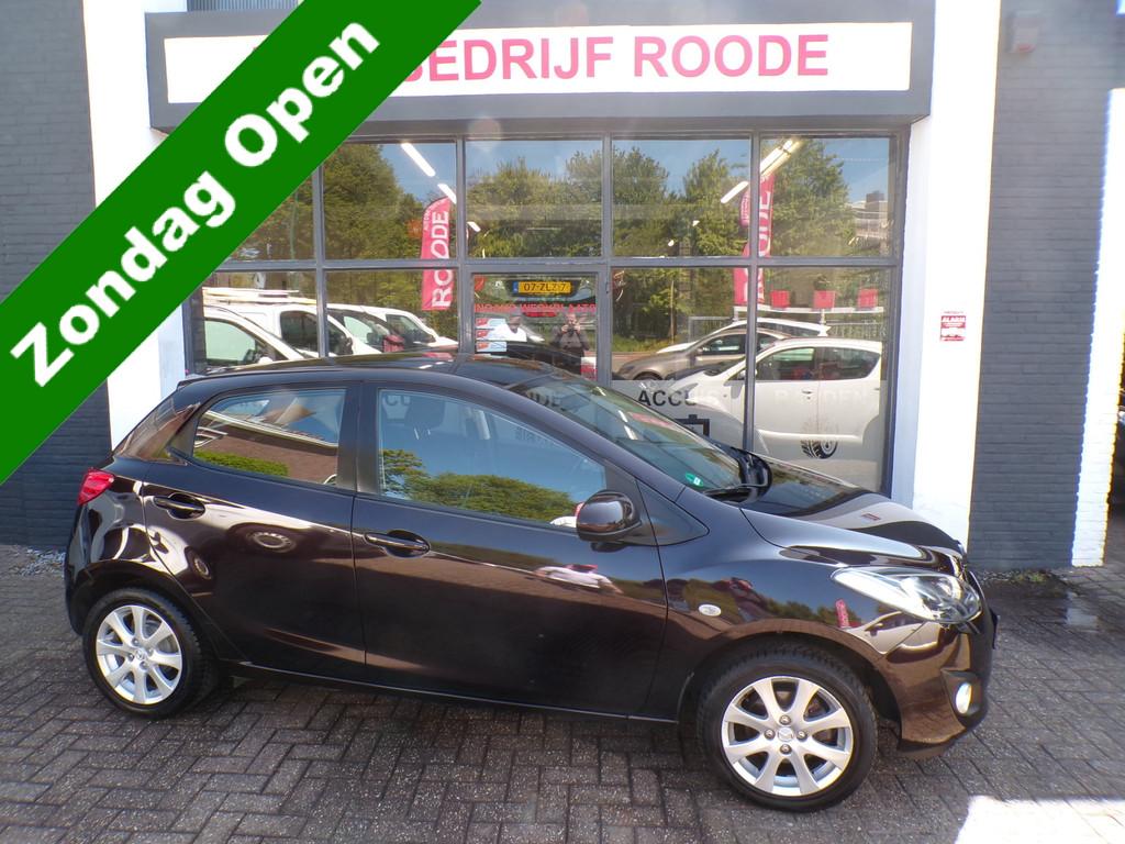 Mazda 2 1.3 5-Drs Sport GOED ONDERHOUDEN! ''ZONDAG EN KONING, Auto's, Mazda, Voorwielaandrijving, Gebruikt, 4 cilinders, Met garantie (alle)