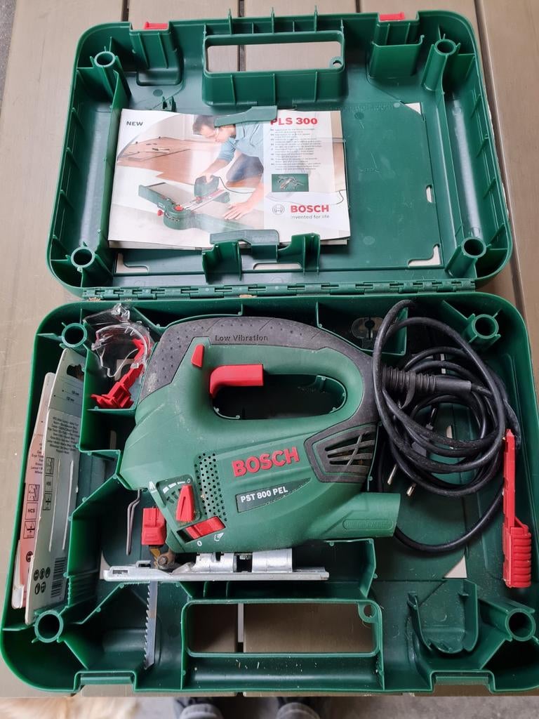 Bosch decoupeerzaag PST 800 PEL, Doe-het-zelf en Verbouw, Gereedschap | Zaagmachines, Gebruikt, 600 tot 1200 watt, Ophalen of Verzenden