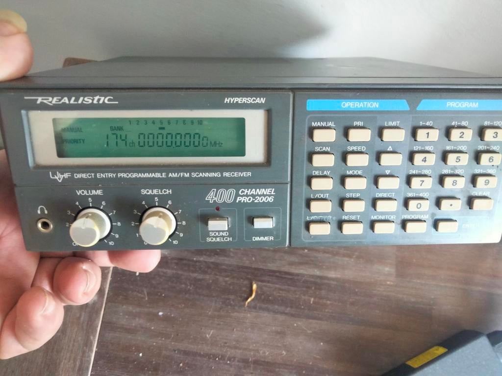 Commtel realistic 400 kanalen scanner, Ophalen of Verzenden