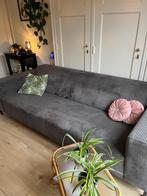 By Sidde bank incl poef, Ophalen, Zo goed als nieuw