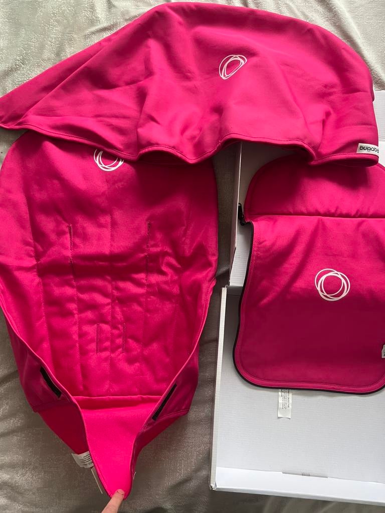 Bugaboo  bekleding set in roze, Ophalen of Verzenden