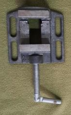 Machineklem / bankschroef, Doe-het-zelf en Verbouw, Ophalen of Verzenden, Gebruikt