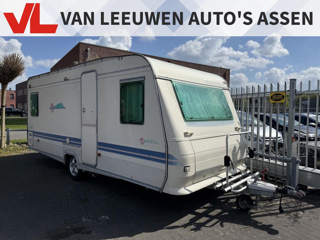 Adria 5206 Unica B 502 UP | Voortent | Rondzit | Fietsendrag, Caravans en Kamperen, Ringverwarming, Vast bed, Rondzit, Bedrijf