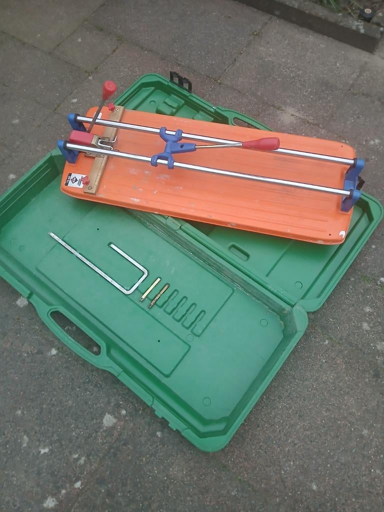 Rubi TS-60 Tegelsnijder in koffer - Zo goed als nieuw, Ophalen