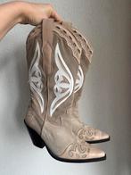 Toral x Claire Rose western stijle hoge leren cowboy laarzen, Hoge laarzen, Toral, Beige, Toral
