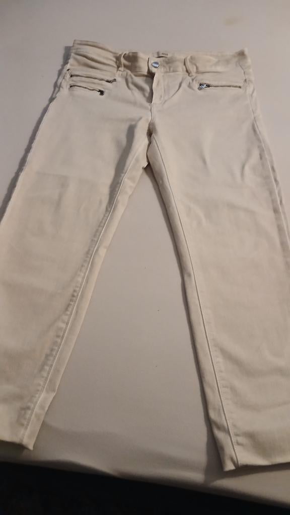 Broek Brax dames maat 42!, Beige, Maat 42/44 (L), Zo goed als nieuw, Lang