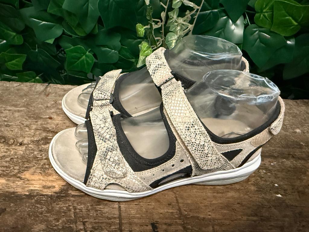 Bijna Nieuwe sandalen van Xsensible maat 37 (wijdte G/H), Nieuw, X, Grijs, Xsensible