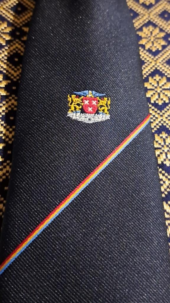 Breda Gemeente Wapen stropdas, Ophalen of Verzenden, Nieuw, Blauw