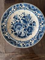 Wandbord, Delfts Blauw. Gemerkt. Zenith vogel. Uit erfenis., Antiek en Kunst, Ophalen of Verzenden
