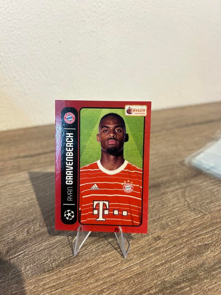 Ryan Gravenberch 2021-22 Topps Merlin Heritage 98 UCL #019, Ophalen of Verzenden, Zo goed als nieuw