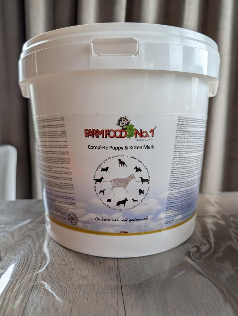 Farm Food puppymelk, Ophalen, Hond