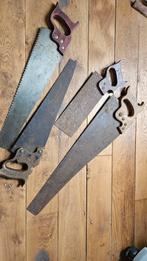 4 Oude Handzagen voor Restauratie, Verzameling of Decoratie, Antiek en Kunst, Antiek | Gereedschap en Instrumenten, Ophalen of Verzenden