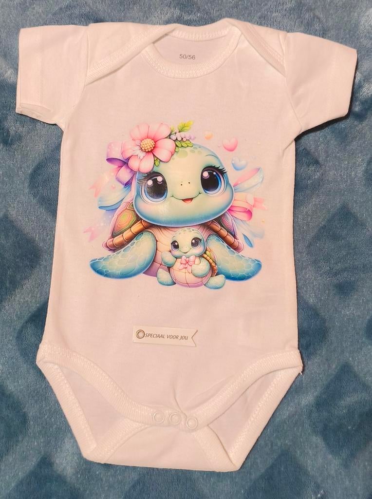 Bedrukte rompertjes, Kinderen en Baby's, Kinderkleding | Maat 98, Nieuw, Jongen of Meisje, Nacht- of Onderkleding, Ophalen of Verzenden