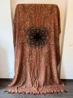 Prachtige Kasjmier Sjaal 19e Eeuw, Ophalen of Verzenden, Gebruikt