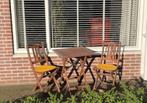 Bistro sets, Ophalen of Verzenden, Zo goed als nieuw, Hout
