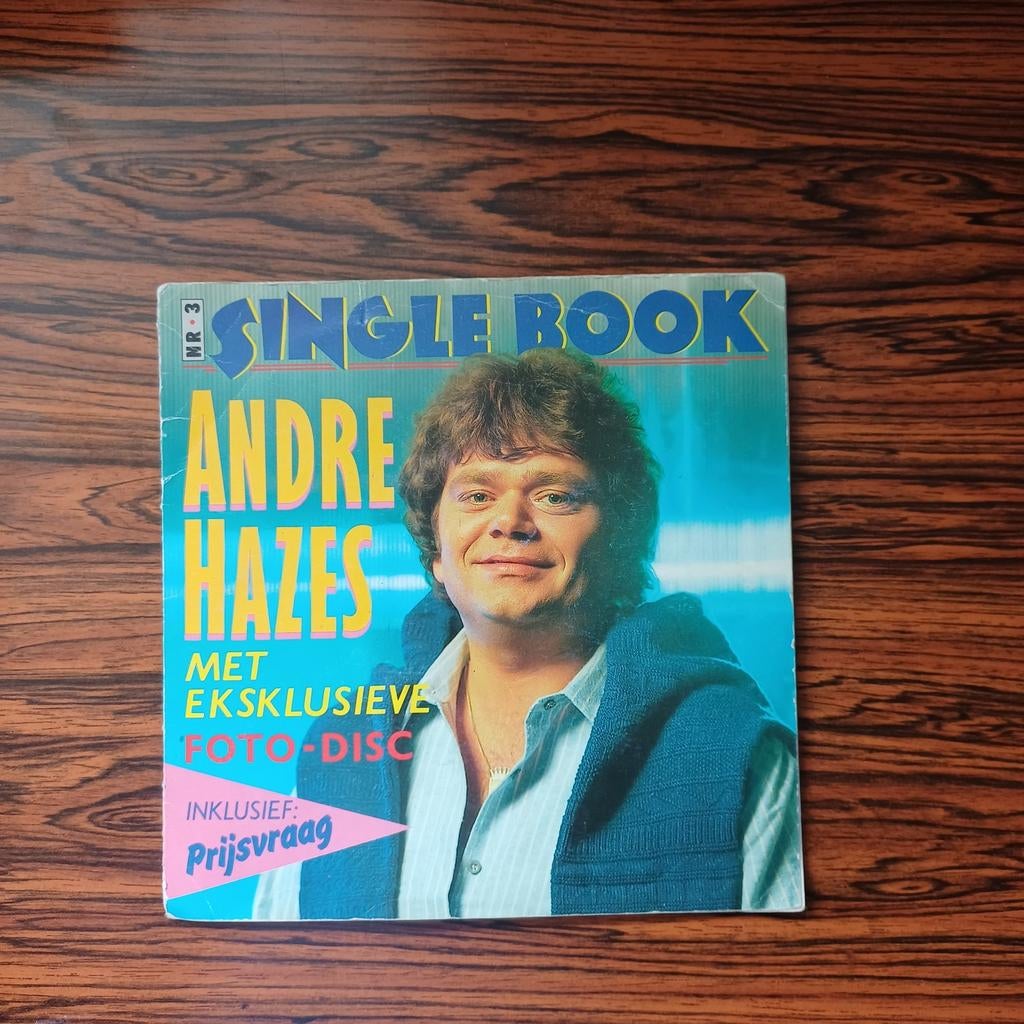 Single Book Nr. 3 André Hazes met foto-disc, Cd's en Dvd's, Ophalen of Verzenden