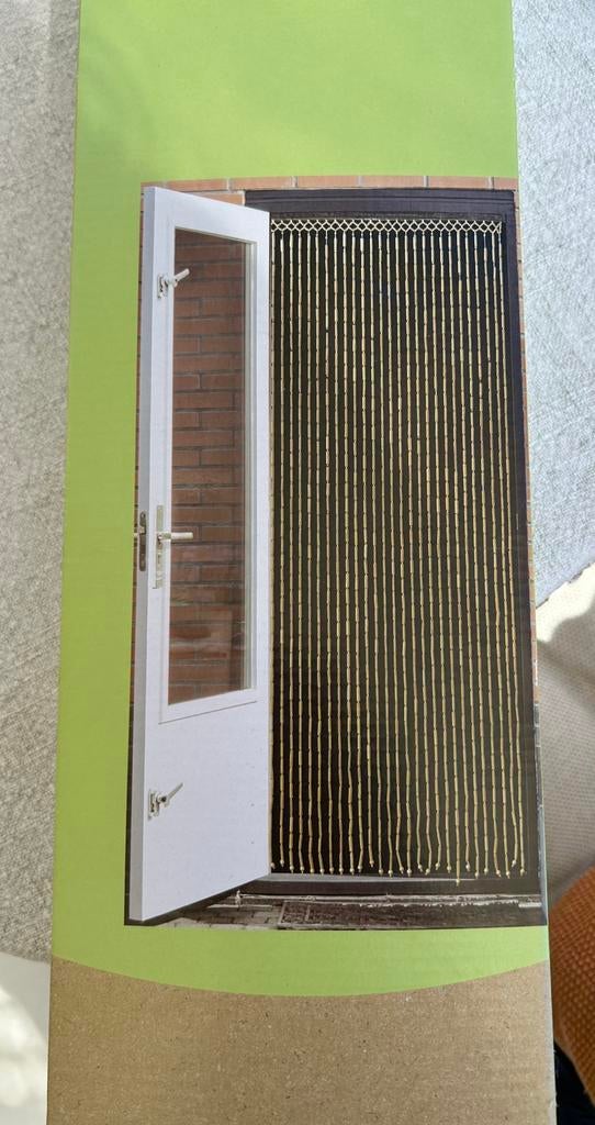 Nieuw bamboe deurgordijn, 80 tot 100 cm, Binnendeur, Nieuw, Ophalen of Verzenden