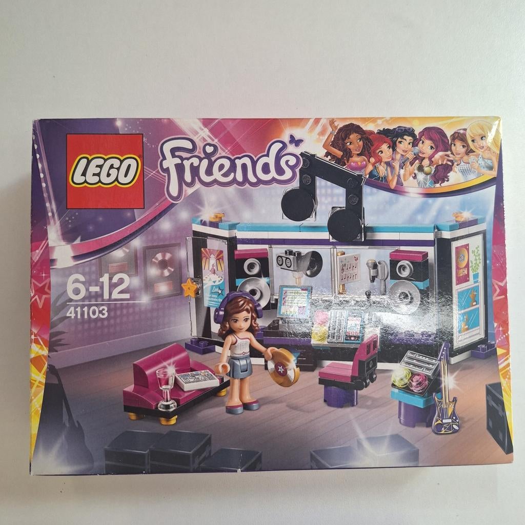 Lego friends 41103 popster opnamestudio, Ophalen of Verzenden, Zo goed als nieuw