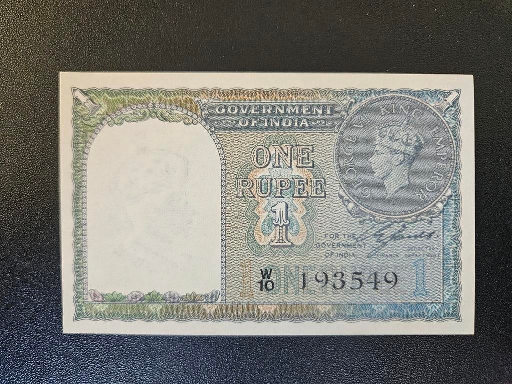India pick 25a 1940 King George VI UNC, Ophalen of Verzenden, Zuid-Azië, Los biljet