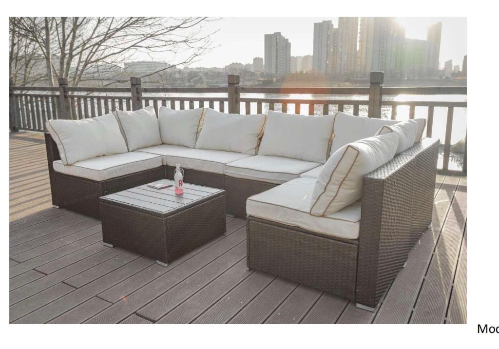 Nieuwe loungeset, Tuin en Terras, Kunststof, 6 zitplaatsen, Nieuw, Ophalen of Verzenden