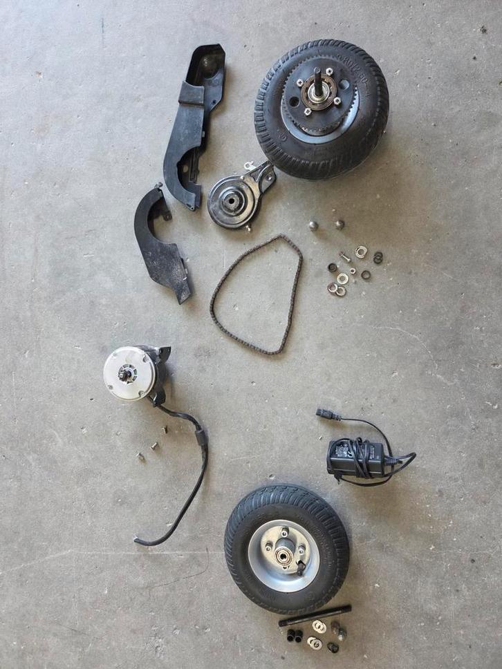 E300S Elektrische Step Onderdelen - Prima Staat, Fietsen en Brommers, Steps, Gebruikt, Elektrische step (E-scooter), Ophalen of Verzenden