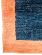 Handgeknoopt Perzisch wol Fine Gabbeh tapijt koral 111x136cm, Onbekend, Modern, Eigentijds, Gabbeh, Ophalen of Verzenden, Zo goed als nieuw