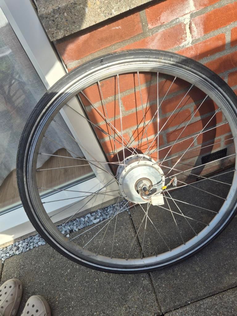 Giant Twist voorwiel motor, Fietsen en Brommers, Fietsonderdelen, Gebruikt, Elektrische fiets, Wiel, Giant