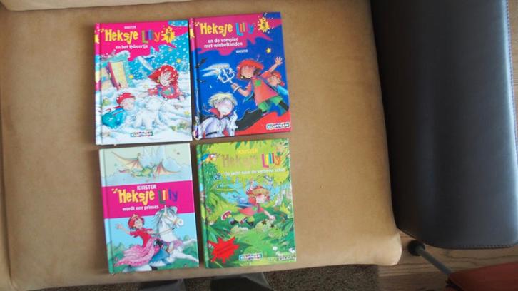 4x Heksje Lilly - Knister, Boeken, Kinderboeken | Jeugd | onder 10 jaar, Zo goed als nieuw, Fictie algemeen, Ophalen of Verzenden