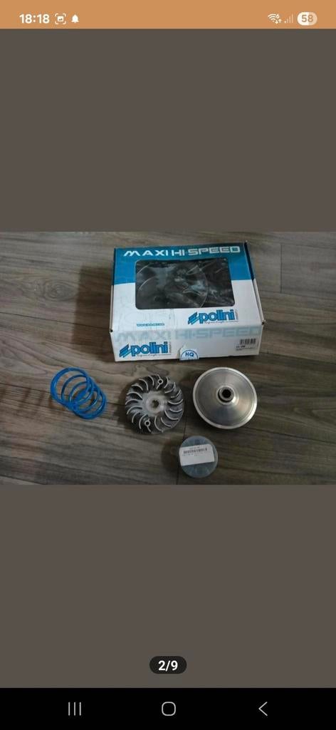 Yamaha Cygnus 125 4T Polini Vario Set, Ophalen, Overige typen, Yamaha