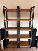 Home24 Manchester kast acaciahout en metaal, Ophalen, Zo goed als nieuw