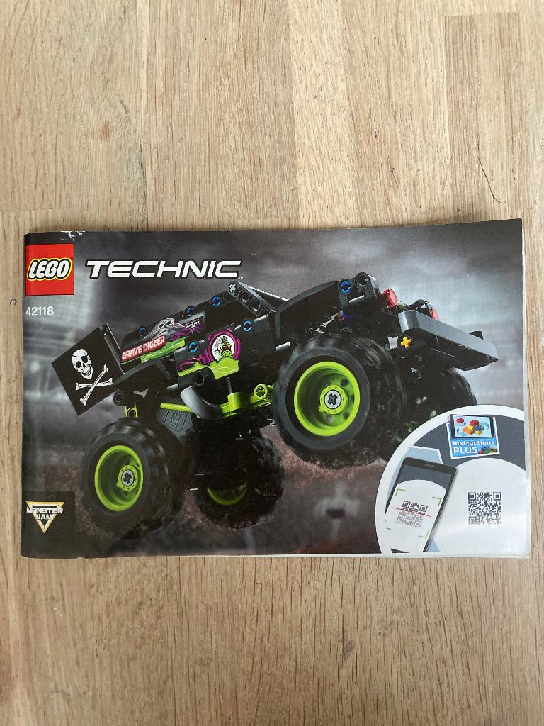 Lego technic Monster jam, Ophalen of Verzenden, Zo goed als nieuw, Complete set, Lego