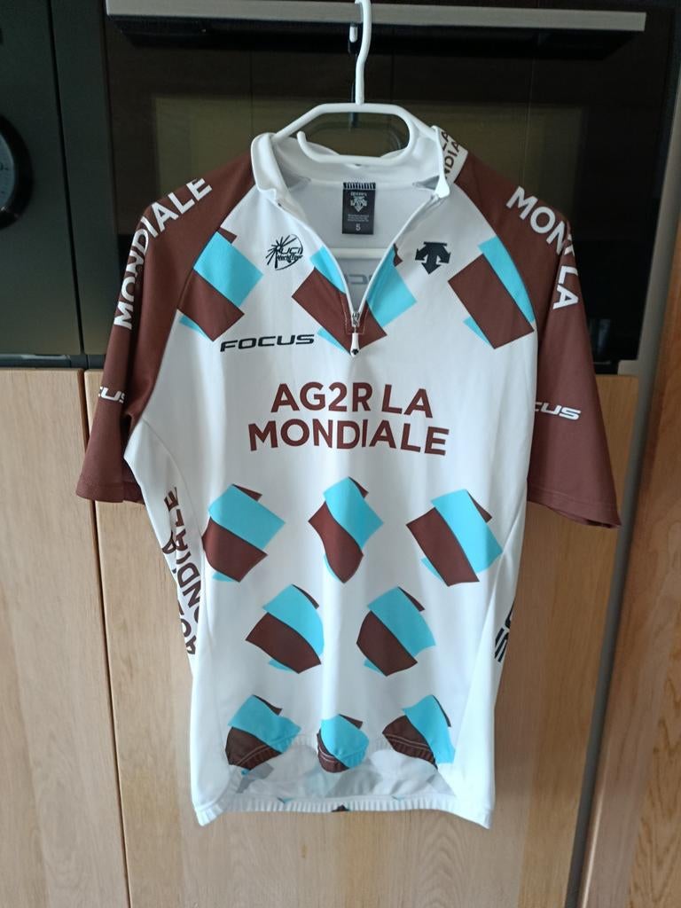 Mooi wielrenshirt - AG2R La Mondiale M- L, Ophalen of Verzenden, Nieuw, Kleding