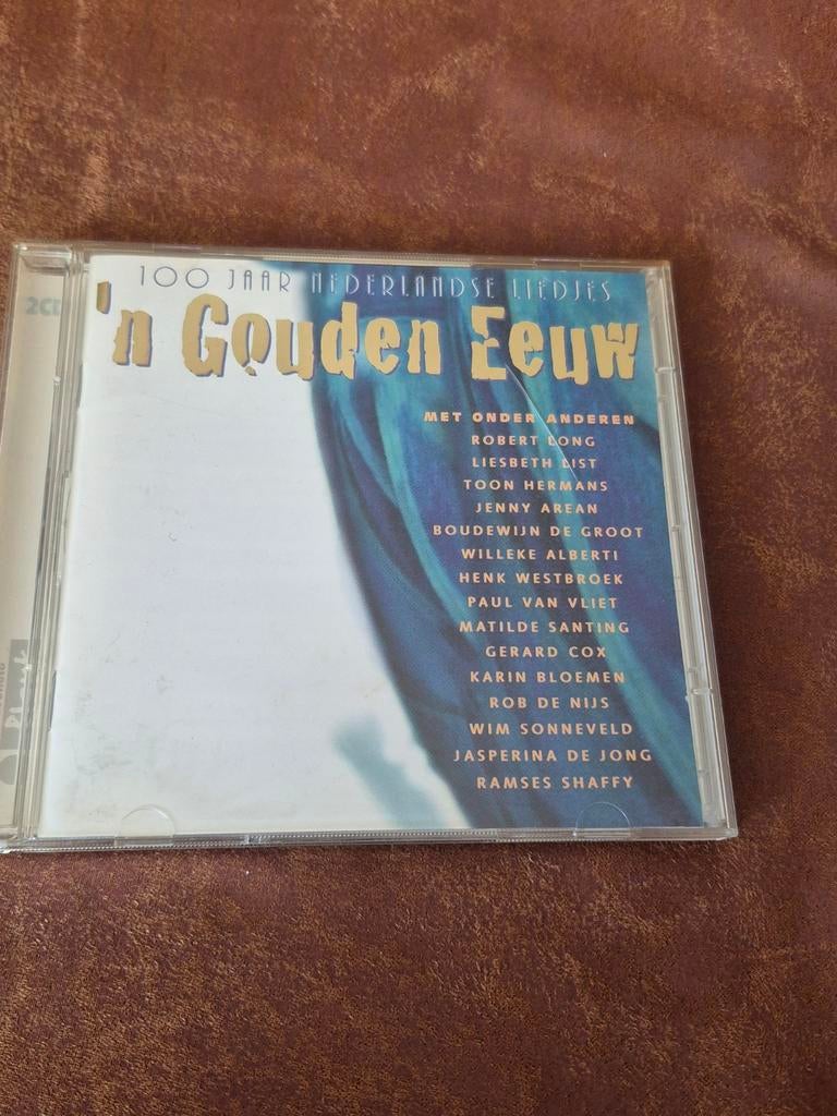 Cd 100 jaar Nederlandse liedjes 'N Gouden Eeuw, Ophalen, Zo goed als nieuw, Levenslied of Smartlap