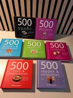 500 recepten kookboeken  - 500 gerechten, Ophalen of Verzenden, Zo goed als nieuw