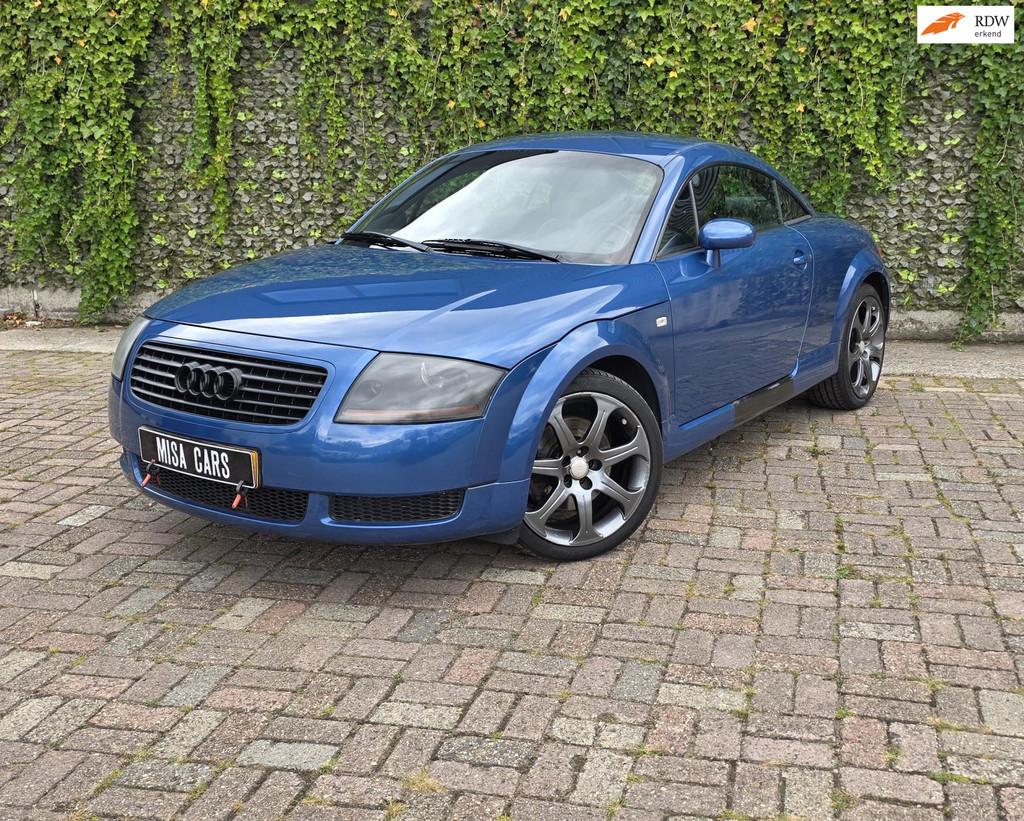 Audi TT 1.8 5V Turbo 180 PK Zeer Nette Auto Airco NW APK Hal, Auto's, Audi, Voorwielaandrijving, Gebruikt, Zwart, 4 cilinders